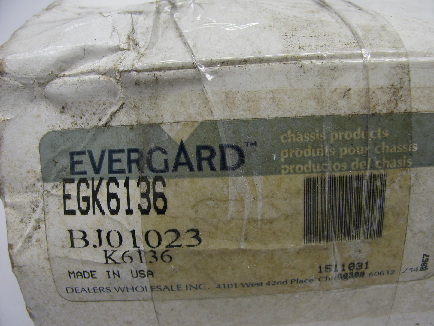 Evergard EGK6136 Suspension Ball Joint - Front Upper