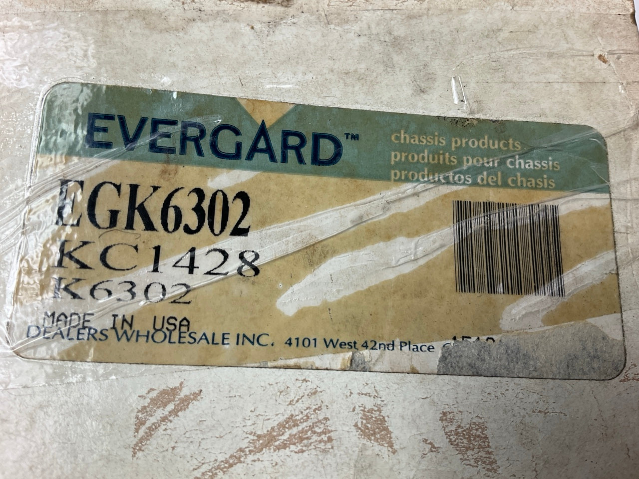 Evergard EGK6302 Front Upper Alignment Cam Bolt Kit - 1-1/8 Degree