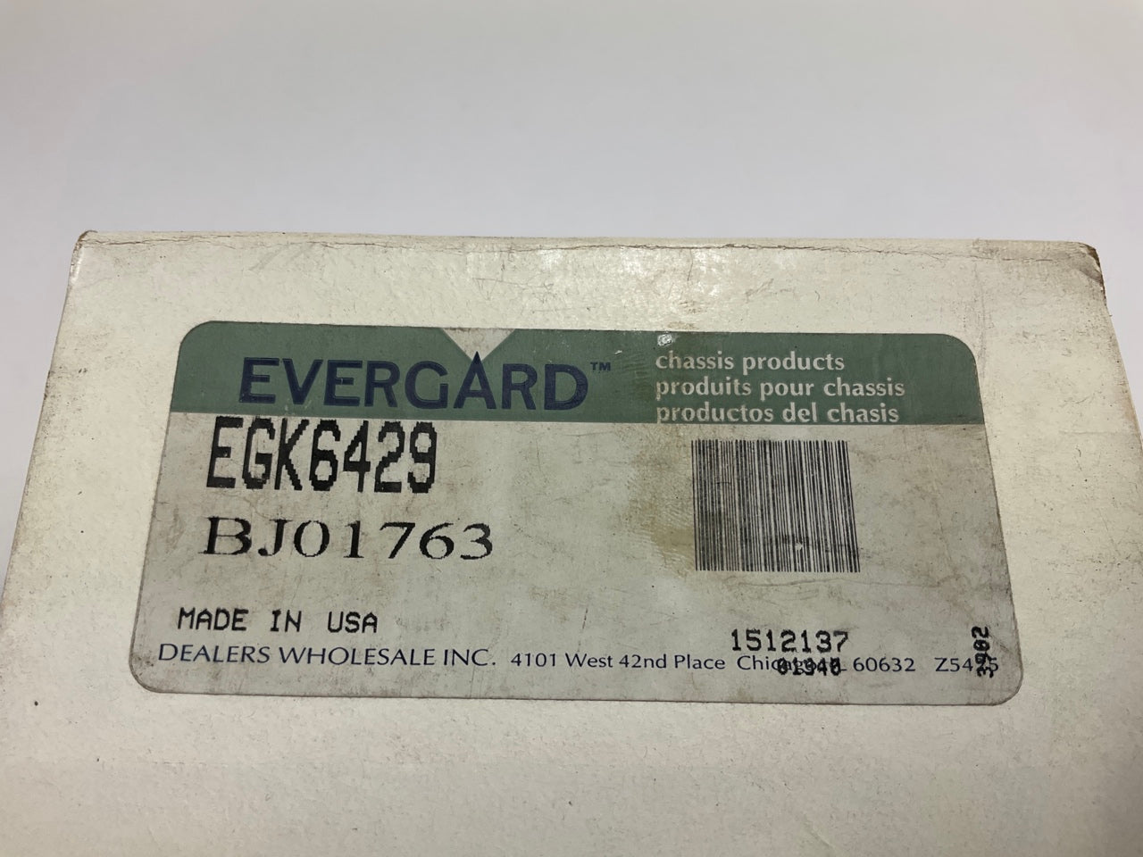 (2) Evergard EGK6429 Front Lower Ball Joint