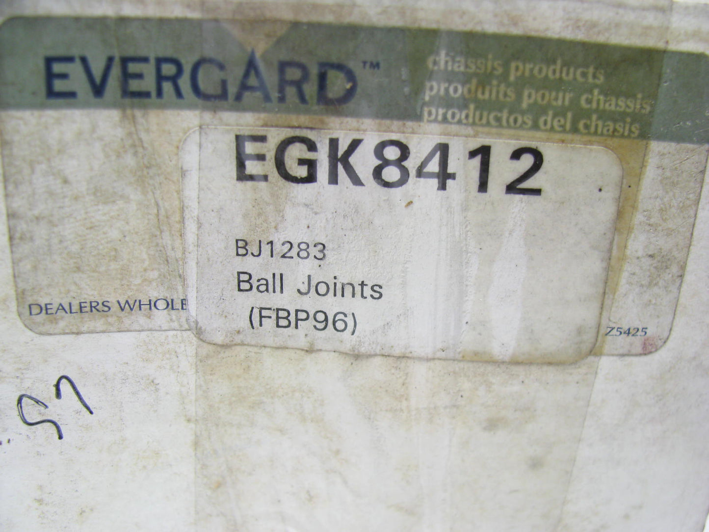 Evergard EGK8412 FRONT UPPER Suspension Ball Joint