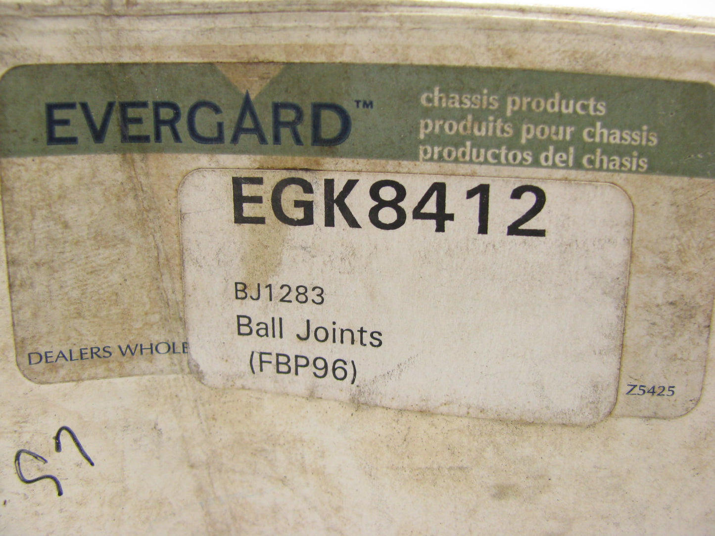 Evergard EGK8412 FRONT UPPER Suspension Ball Joint