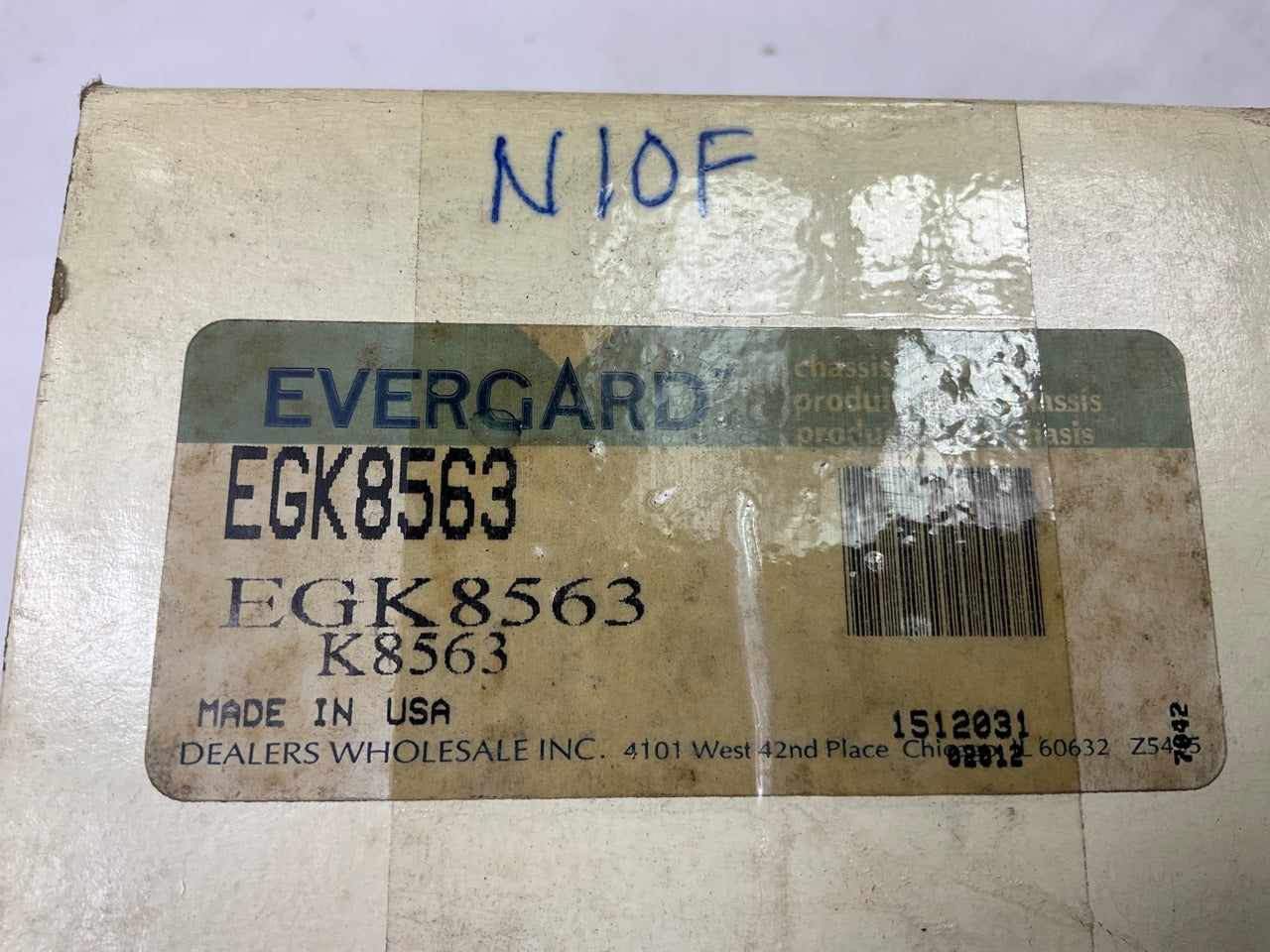 Evergard EGK8563 FRONT LOWER Suspension Ball Joint Interchange # K8563