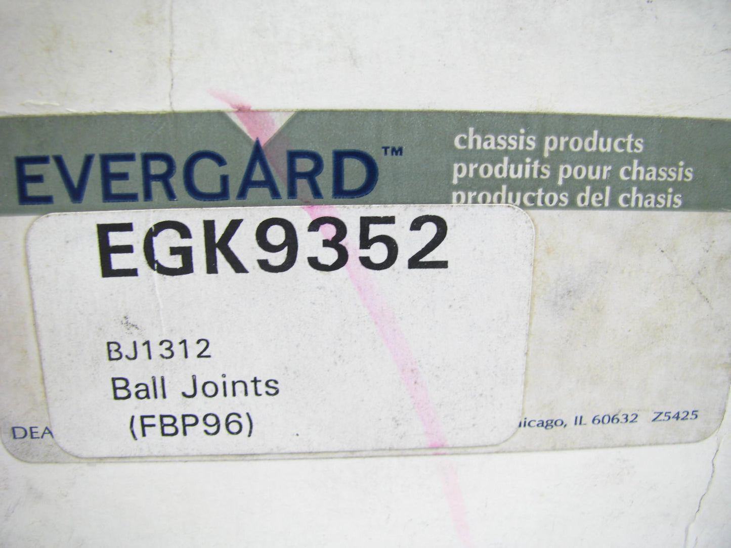 Evergard EGK9352 Suspension Ball Joint Assembly - Front / Rear Lower