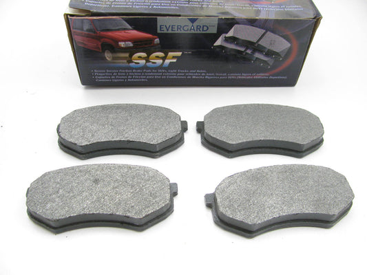Evergard SU389M Front Brake Pads - 1989-1995 Toyota Pickup RWD (2WD)