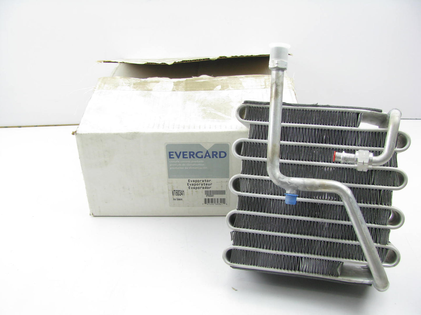 Evergard VT60341 A/C Evaporator Core - 1989-1993 Isuzu Pickup, 91-92 Rodeo