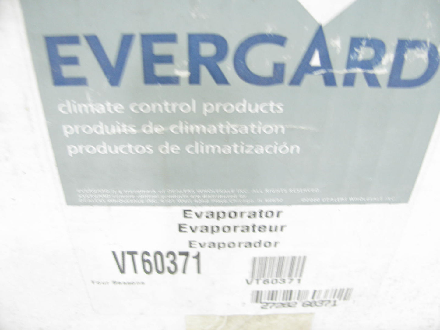 Evergard VT60371 A/C Evaporator Core For  For 1994-1999 Toyota Celica