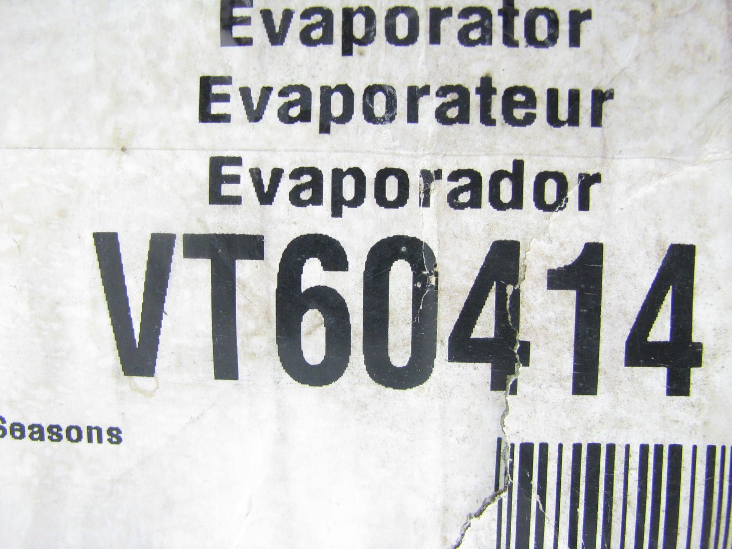 Evergard VT60414 A/C Evaporator Core For 1994-1995 Topkick & Kodiak