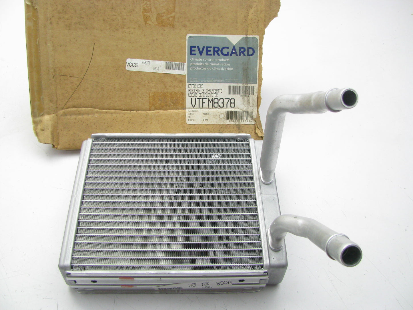 Evergard VTFM8378 FRONT HVAC Heater Core For 1992-1996 Ford Econoline