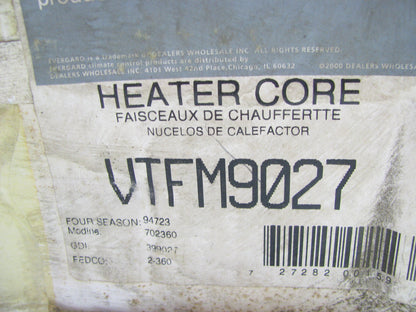 Evergard VTFM9027 Heater Core For 1985-1986 Ford C600/C800 C6000/C8000