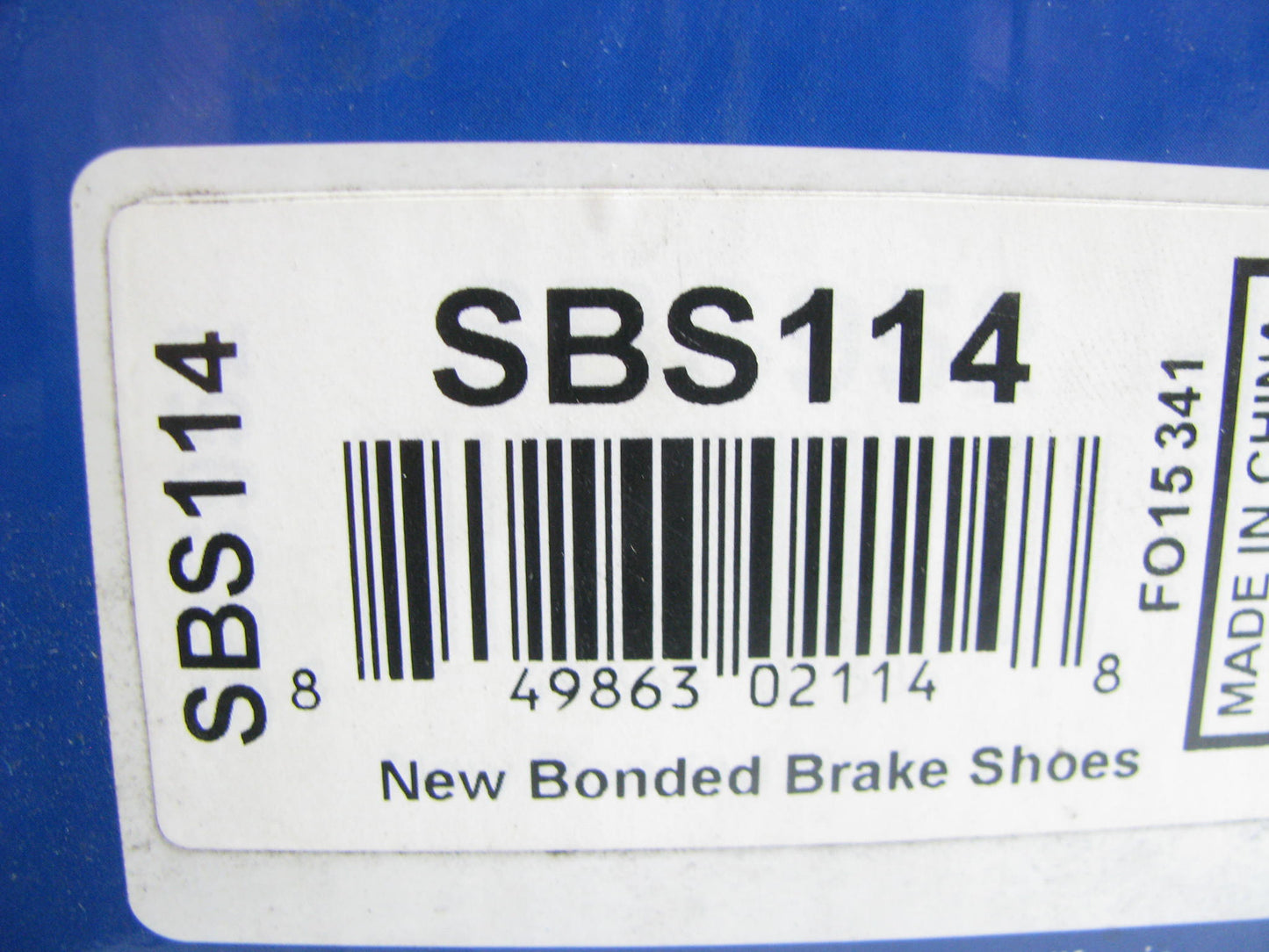 EVS SBS114 Rear Brake Shoes