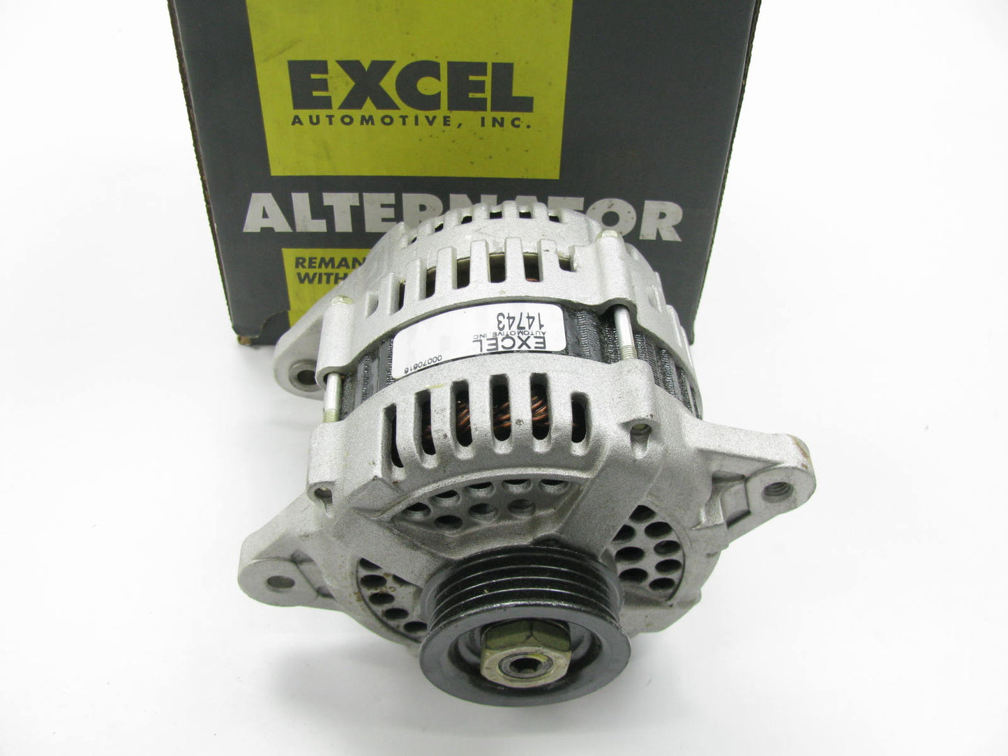 REMAN Excel 14743 Alternator For 1985-1991 Subaru XT 1.8L H4 - 65 Amps