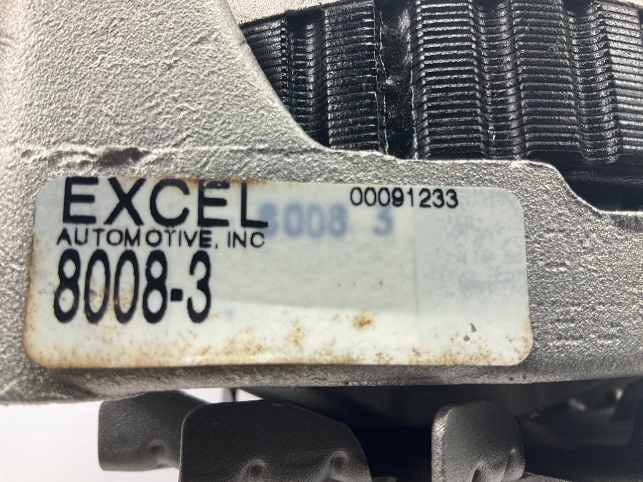 REMAN. Excel 8008-3 Alternator