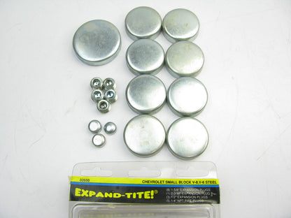 Expand-tite 02650 Freeze Expansion Plug Set For 1965-1996 Chevrolet SBC V8 V6