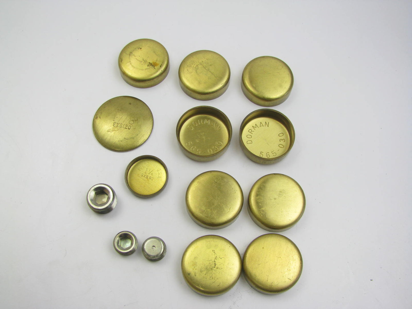 ExpandTite 02661 Brass Engine Freeze Expansion Plug Set For Chrysler Small Block