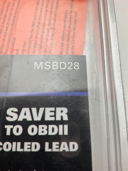 E-Z RED MSBD28 Auto Memory Saver OBDII OBD2