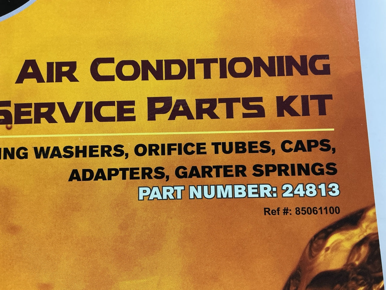 DAMAGED CASE Factory Air 24813 A/C Service Parts O-rings Seals Organizer. 626 PC
