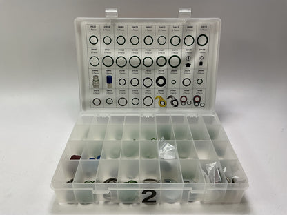 DAMAGED CASE Factory Air 24813 A/C Service Parts O-rings Seals Organizer. 626 PC