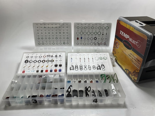 Factory Air 24813 A/C Service Parts O-rings Seals Organizer Assortment, 626 PC
