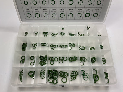 DAMAGED BOX - Factory Air 24818 Black A/C O-Ring Tech Tray Assortment Kit