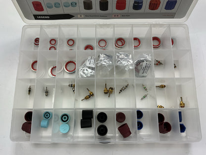 DAMAGED BOX - Factory Air 24818 Black A/C O-Ring Tech Tray Assortment Kit