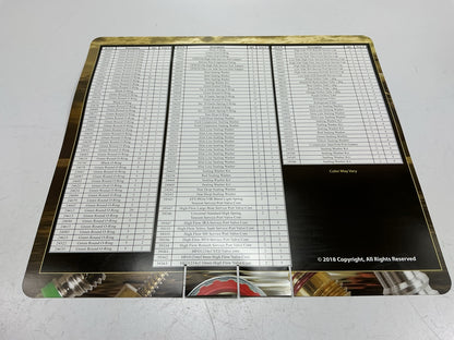 Factory Air 24818 Black A/C O-Ring Tech Tray Assortment Kit