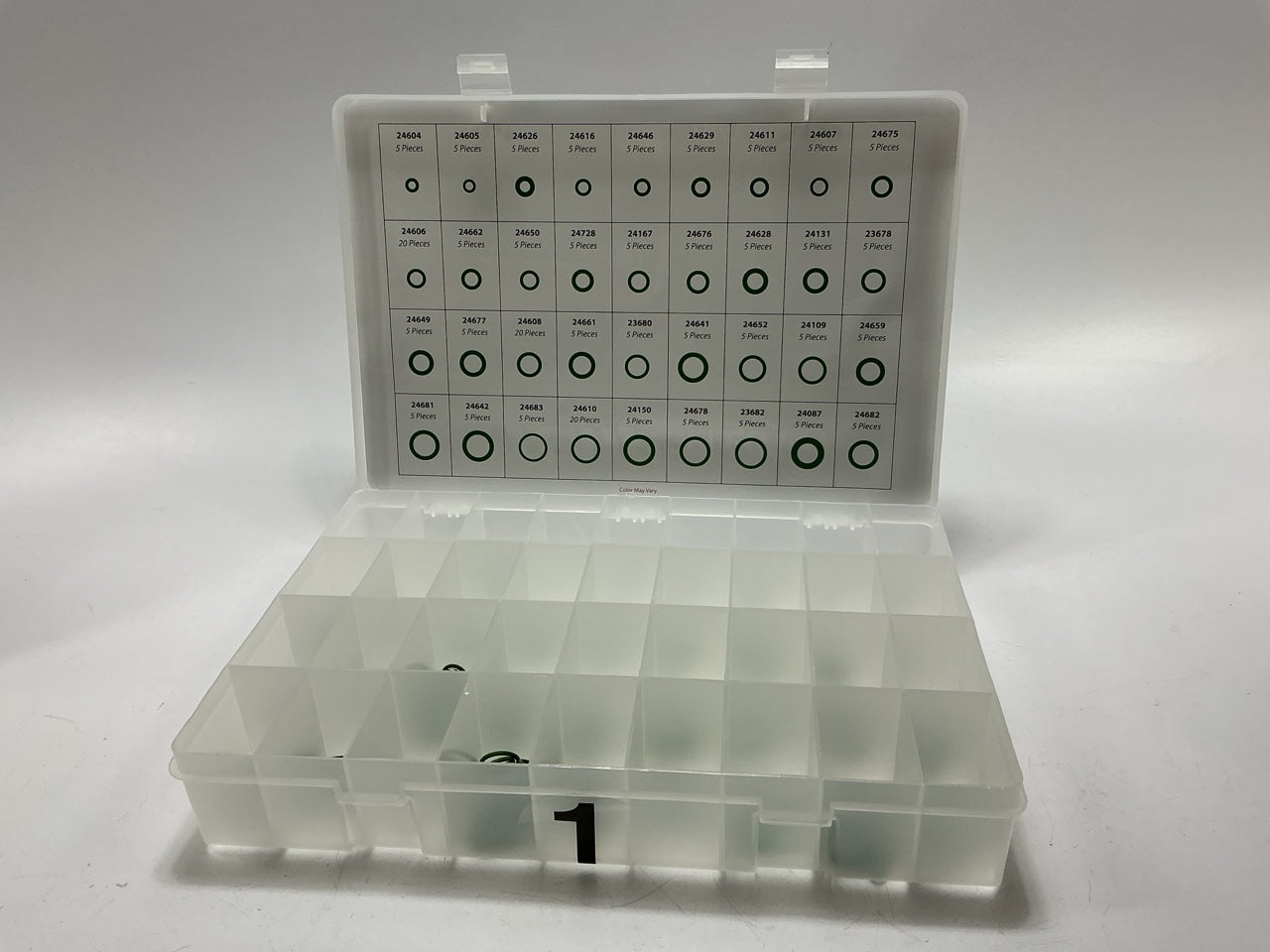 Factory Air 24818 Black A/C O-Ring Tech Tray Assortment Kit