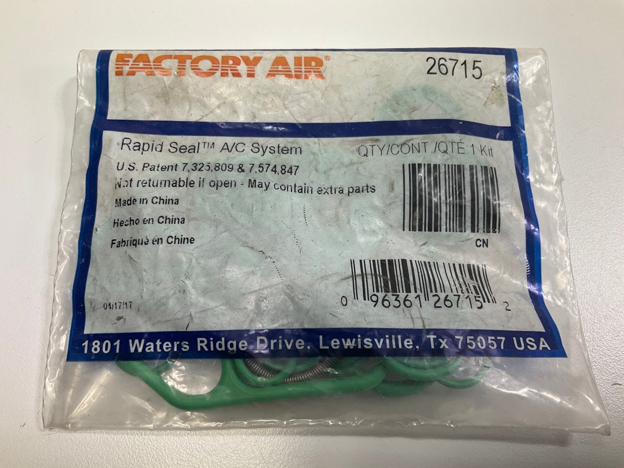 Factory Air 26715 A/C System O-Ring And Gasket Kit