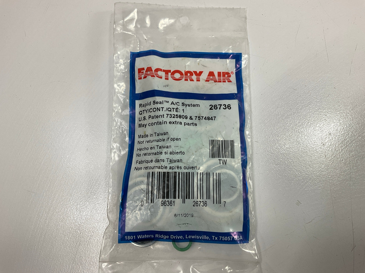Factory Air 26736 A/C System O-Ring And Gasket Kit
