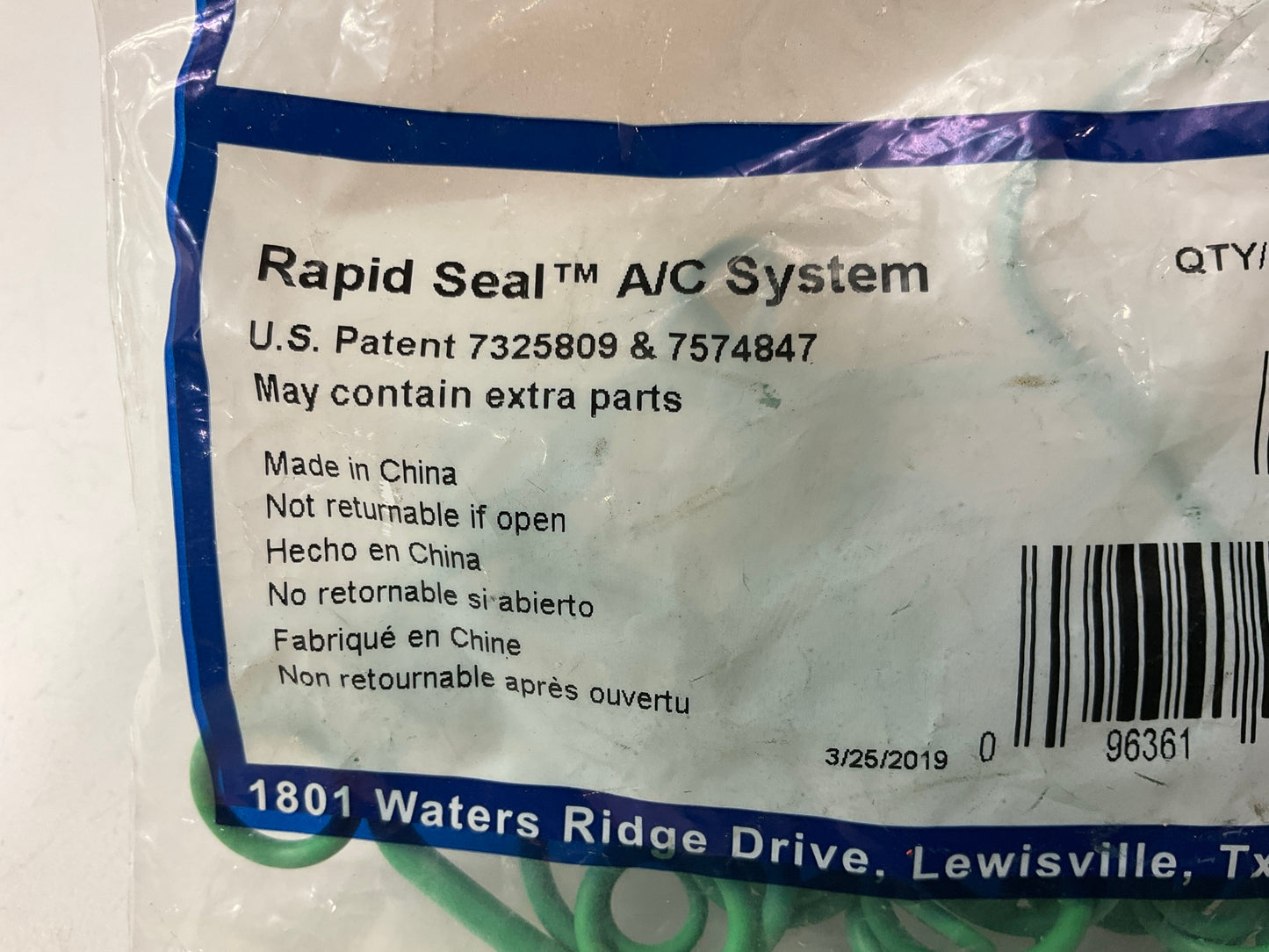 Factory Air 26749 A/C System O-Ring Seal Kit