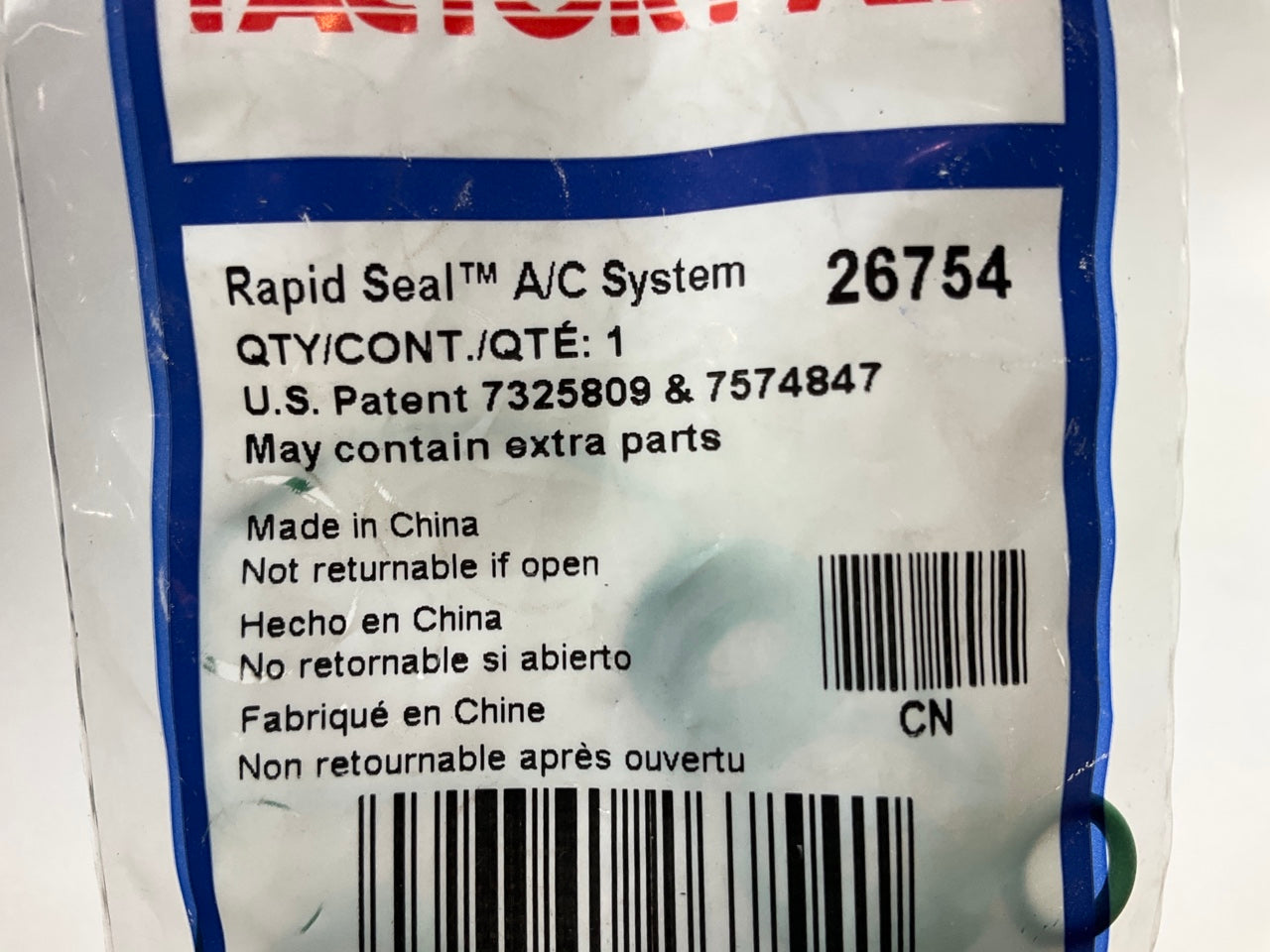 Factory Air 26754 A/C System O-Ring Seal Kit