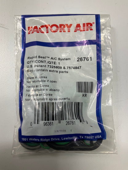 Factory Air 26761 A/C System O-Ring Seal Kit