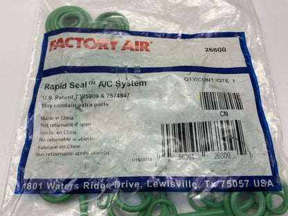 Factory Air 26800 A/C System O-Ring Seal Kit