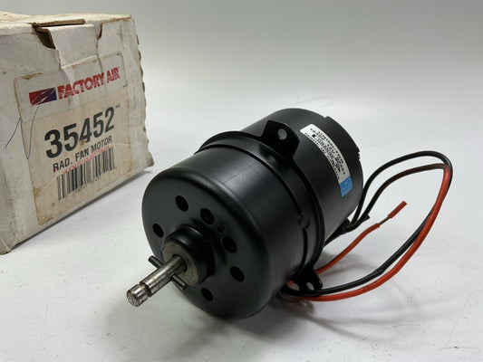 Factory Air 35452 Engine Cooling Fan Motor For 1989-1990 Dodge Dynasty 2.5L 3.0L
