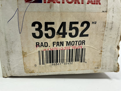 Factory Air 35452 Engine Cooling Fan Motor For 1989-1990 Dodge Dynasty 2.5L 3.0L