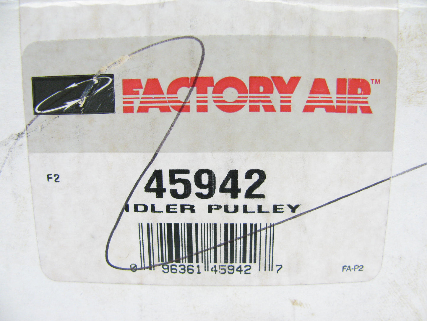 Factory Air 45942 Drive Belt Idler Pulley