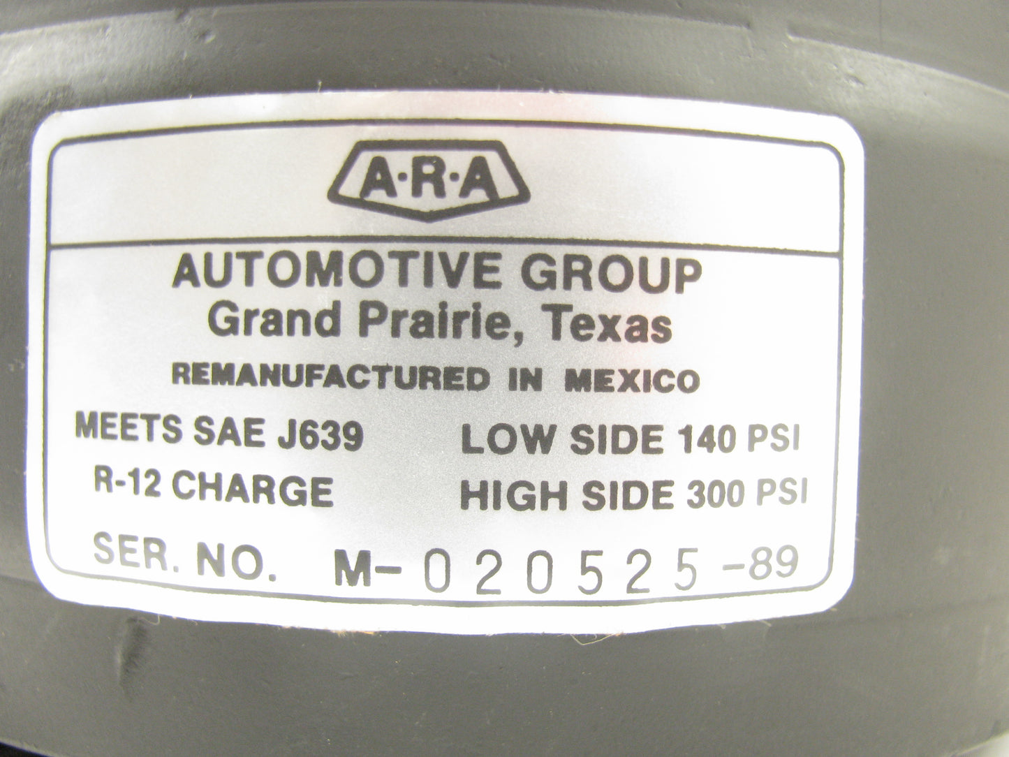 Factory Air 57227 Remanufactured R4 A/C Compressor W/O Clutch