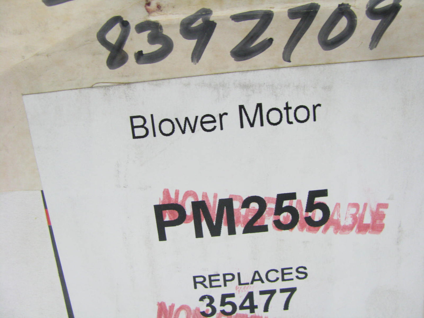 Factory Air PM255 HVAC Blower Motor