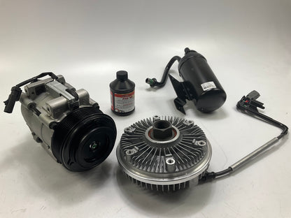 Factory Air PSKRAM02 A/C Compressor Replacement Kit W/ Fan Clutch Accumulator