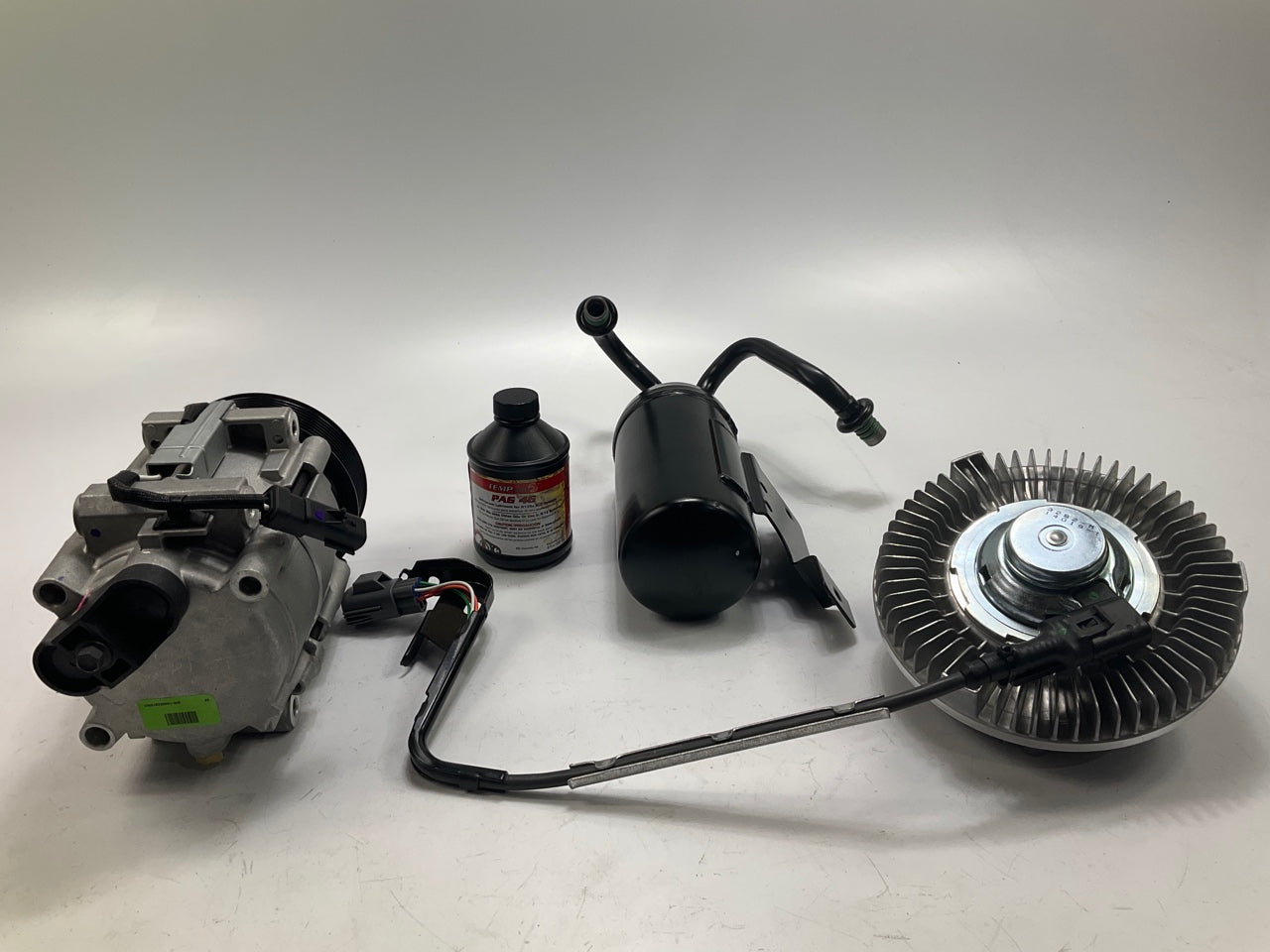 Factory Air PSKRAM02 A/C Compressor Replacement Kit W/ Fan Clutch Accumulator