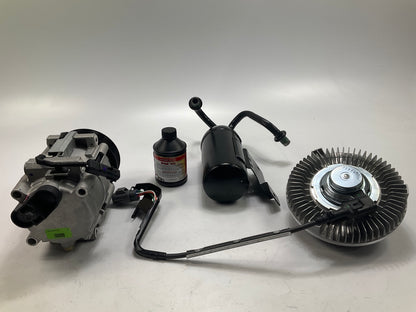 Factory Air PSKRAM02 A/C Compressor Replacement Kit W/ Fan Clutch Accumulator