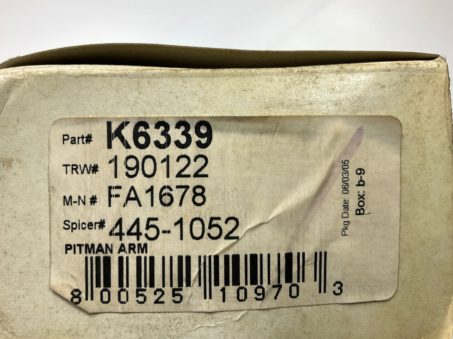 Falcon K6339 Steering Pitman Arm - 4WD