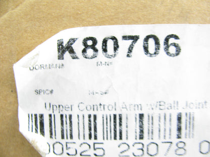 Falcon K80706 Suspension Control Arm And Ball Joint Assembly - Front Left Upper