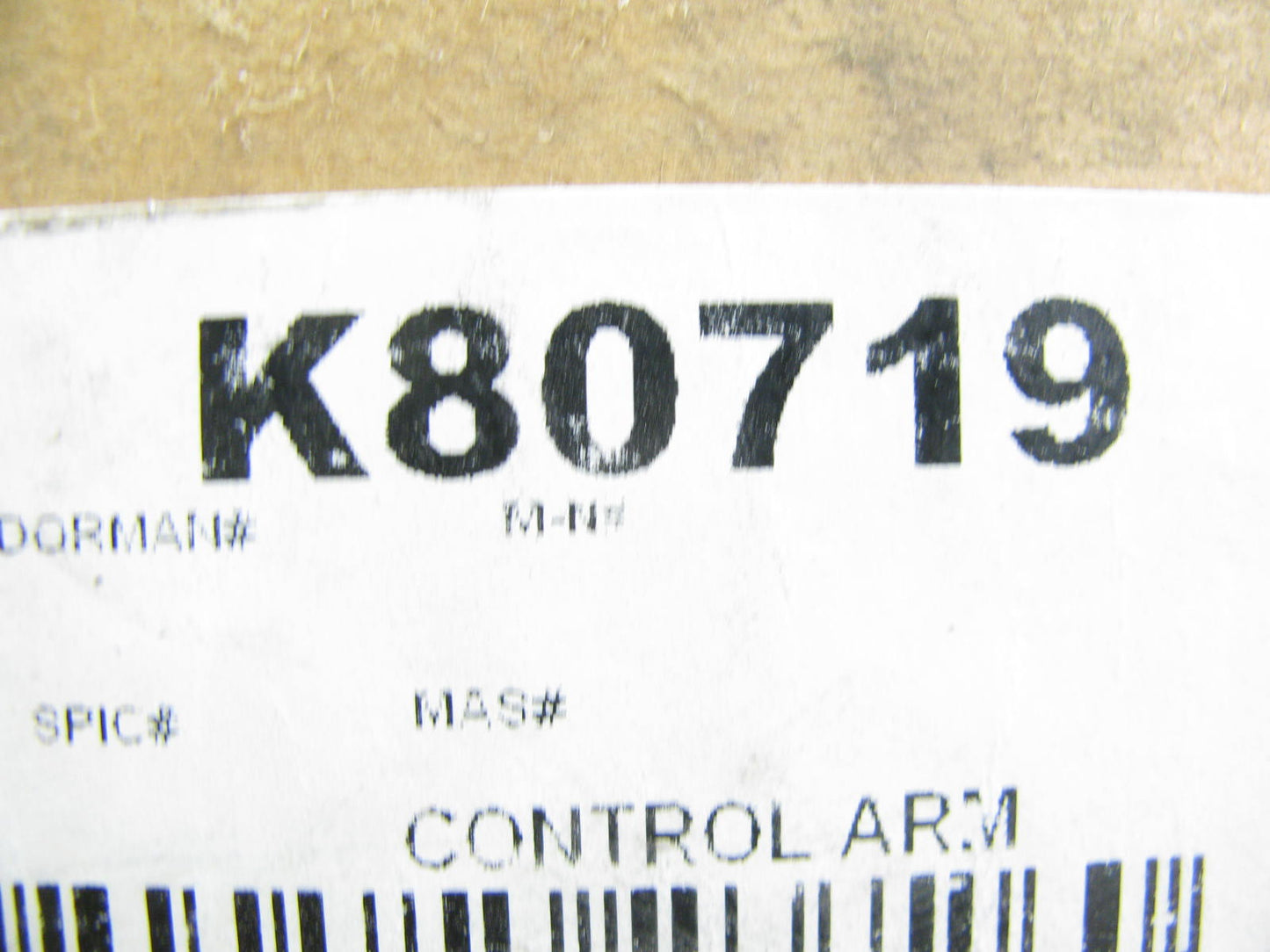 Falcon K80719 Suspension Control Arm And Ball Joint Assembly - Front Left Upper