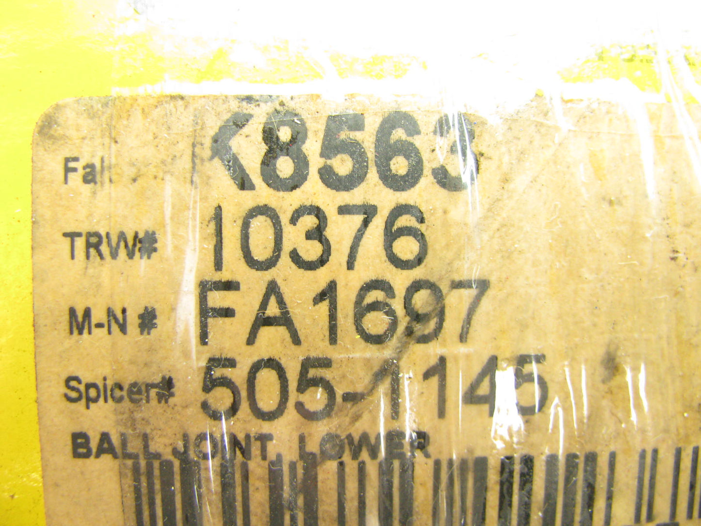 Falcon K8563 FRONT LOWER Suspension Ball Joint