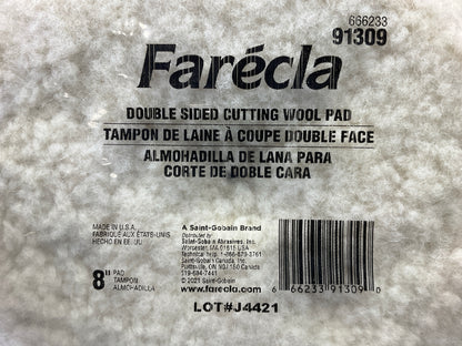 Farecla 91309 - 8'' Double Sided Cutting Wool Pad