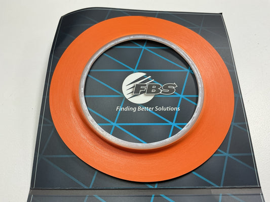 FBS 48405 ProBand Fineline Orange Tape - 1/16'' X 60 Yards