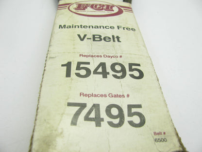 FCI 15495 Accessory Drive Belt - 0.44'' X 49.50'' - 36 Degree