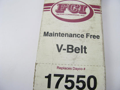 FCI 17550 Accessory Drive Belt - 0.53'' X 55.00'' - 36 Degree
