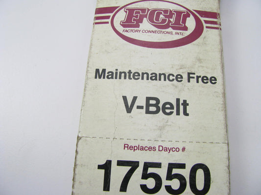FCI 17550 Accessory Drive Belt - 0.53'' X 55.00'' - 36 Degree