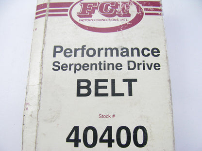 FCI 40400 Serpentine Belt - 0.54'' X 40.00'' - 4 Ribs